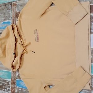 Volcom Classic 3D Logo Cropped Pullover Hoodie